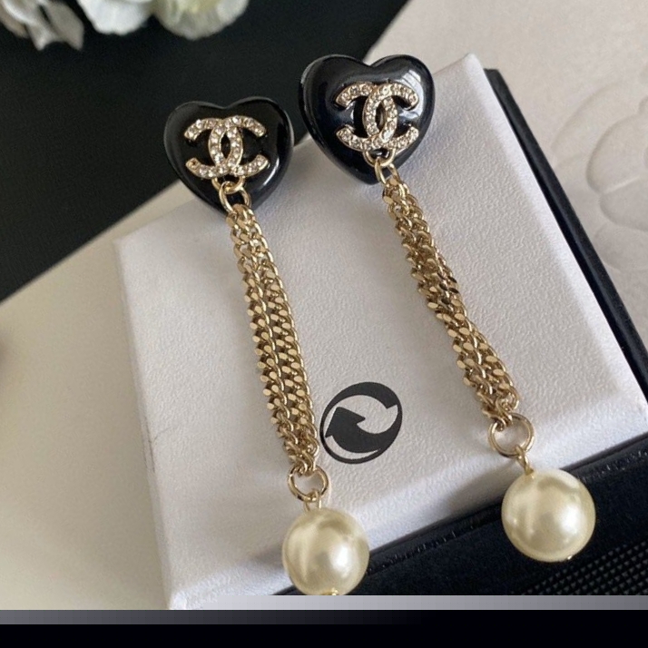 Ch*el earrings